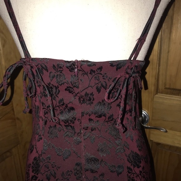 A-LIST BY WRAPPER SIZE 9 PURPLE & BLACK DRESS - Picture 9 of 9